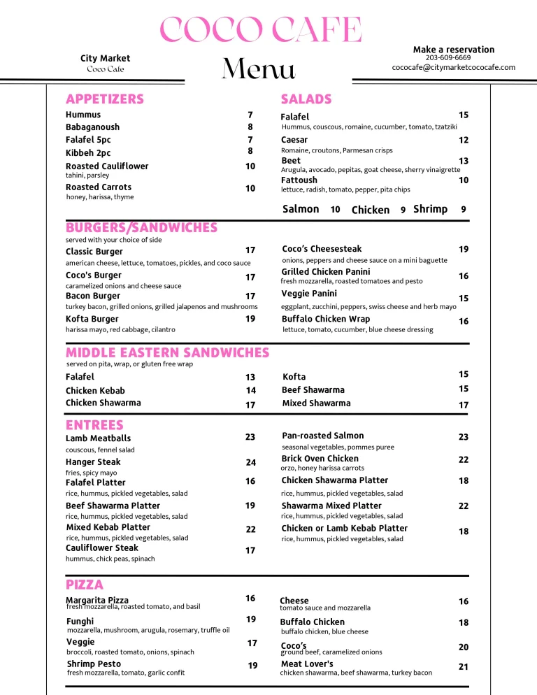 Coco Cafe Menu (2024)-images-0